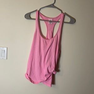 Pink tank top